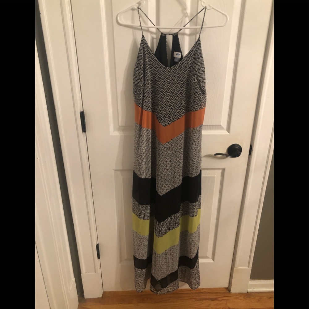 Patterned Maxi Dress